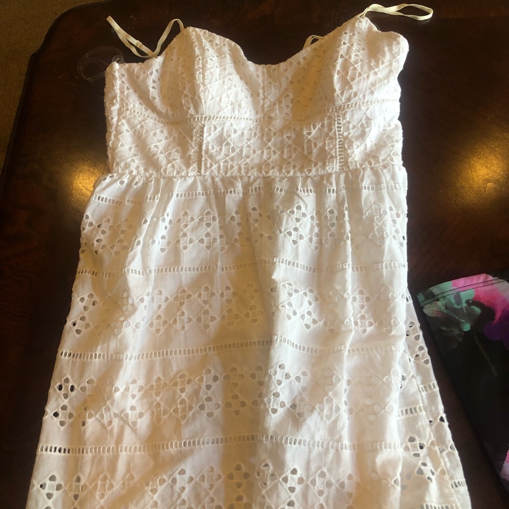 White dress